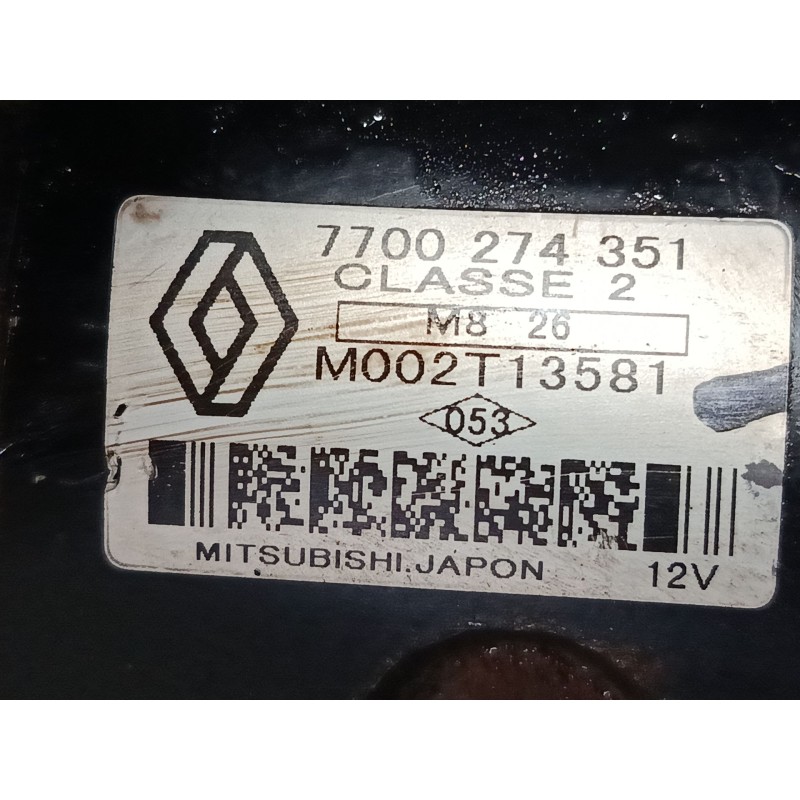 Recambio de motor arranque para renault clio ii (bb_, cb_) 1.4 (b/cb0c, b/cb0s) referencia OEM IAM 7700274351 M002T13581 
