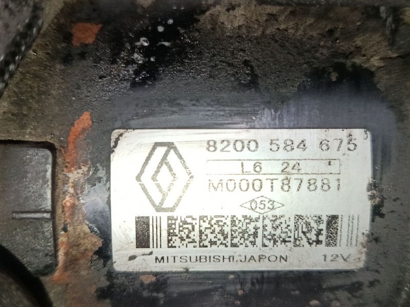 Recambio de motor arranque para renault clio iii (br0/1, cr0/1) 1.5 dci (c/br0g, c/br1g) referencia OEM IAM 8200584675  