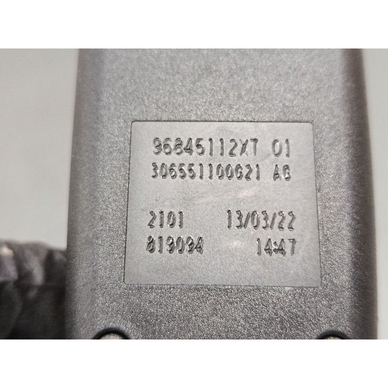 Recambio de anclaje cinturon delantero izquierdo para citroën c4 picasso i monospace (ud_) 1.6 hdi 110 referencia OEM IAM   