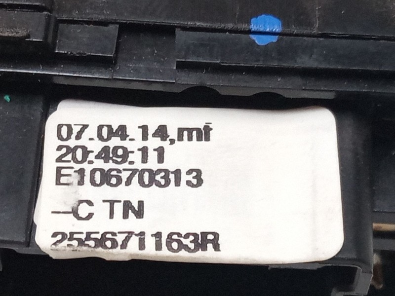 Recambio de mando limpiaparabrisas para renault clio iv (bh_) 1.2 16v referencia OEM IAM 255671163R  