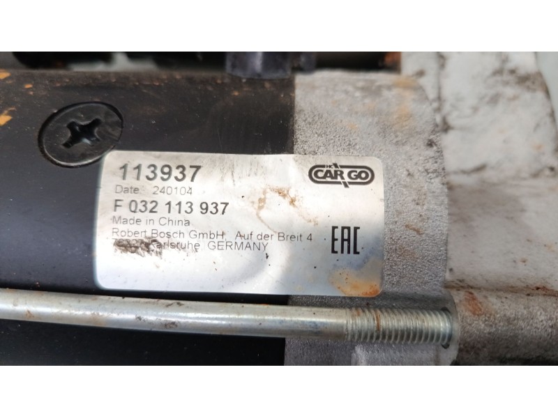 Recambio de motor arranque para kia sorento i (jc) 2.5 crdi referencia OEM IAM 113937  