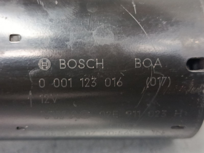 Recambio de motor arranque para seat altea (5p1) 2.0 tdi referencia OEM IAM 0001123016  