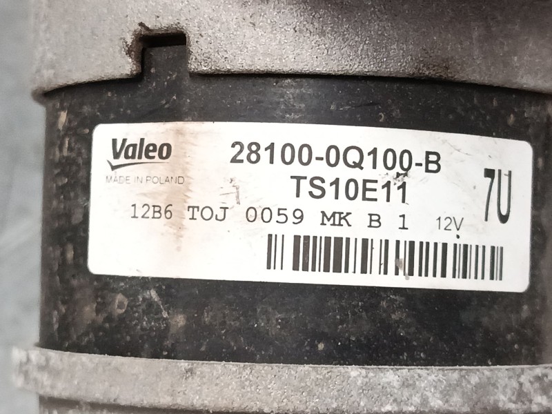 Recambio de motor arranque para toyota aygo (_b4_) 1.0 (kgb40) referencia OEM IAM 281000Q100B  