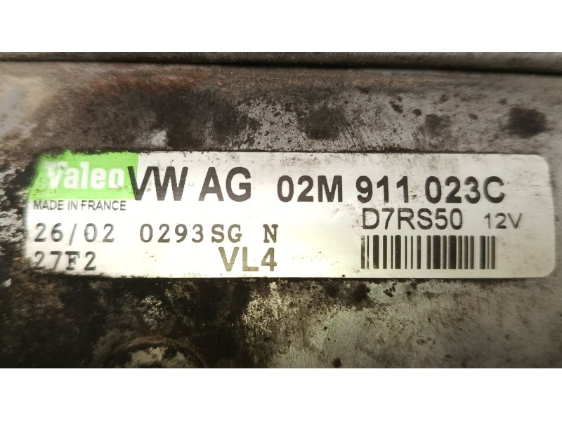 Recambio de motor arranque para audi a3 (8l1) 1.9 tdi referencia OEM IAM 02M911023C  