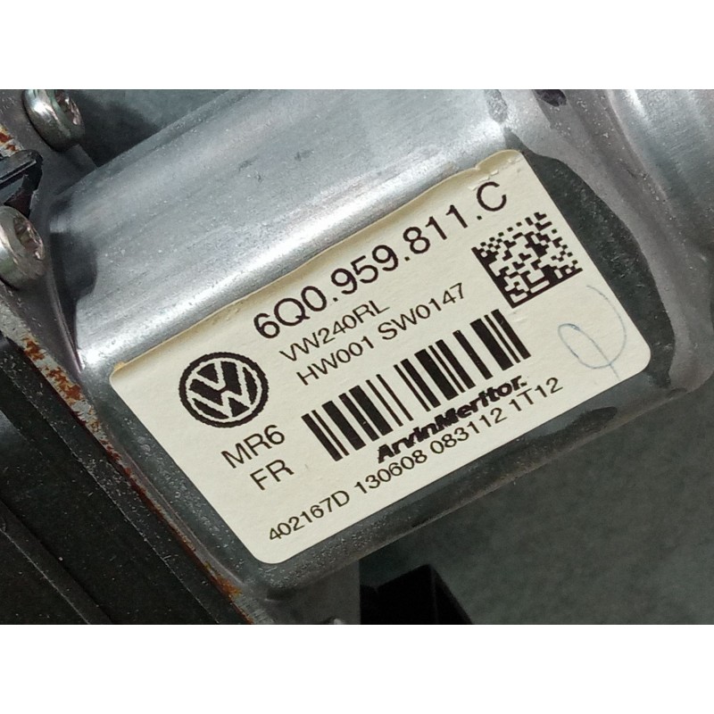 Recambio de elevalunas electrico trasero izquierdo para volkswagen polo iv (9n_, 9a_) 1.4 tdi referencia OEM IAM 6Q4839401L  
