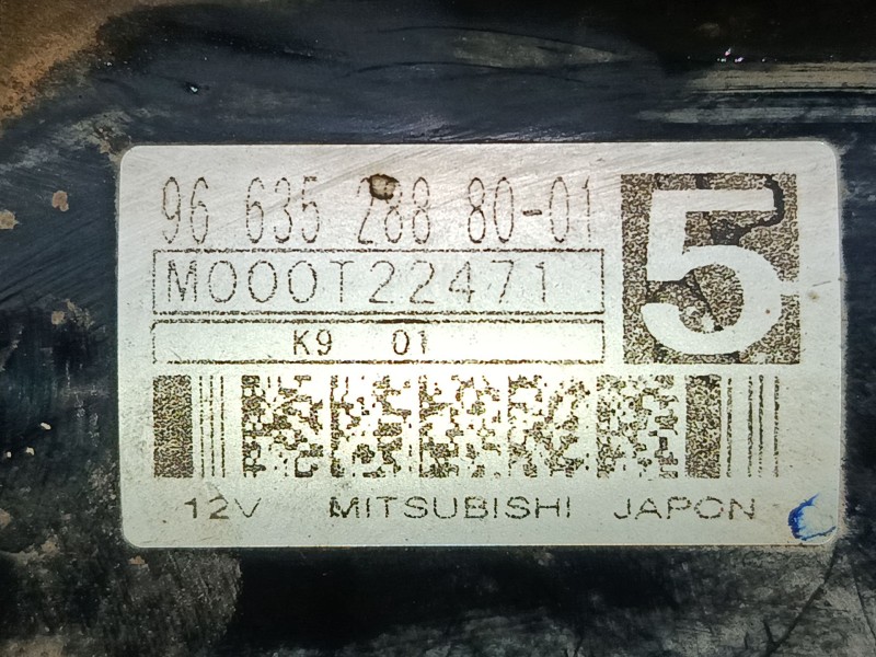 Recambio de motor arranque para peugeot 207/207+ (wa_, wc_) 1.6 hdi referencia OEM IAM 966352888001 M000T22471 