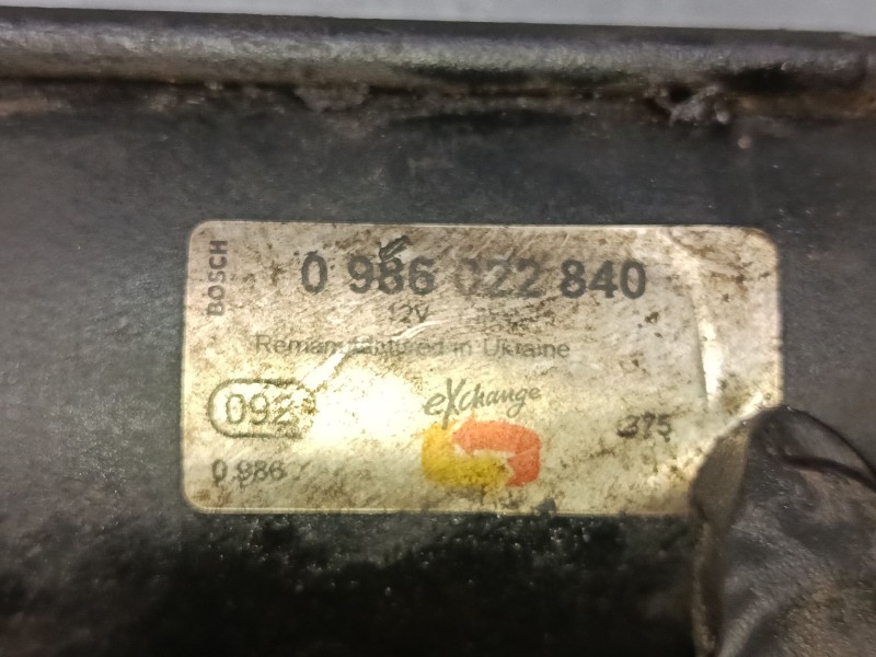 Recambio de motor arranque para ford tourneo connect 1.8 tdci /tddi /di referencia OEM IAM 0986022840  