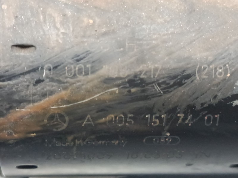 Recambio de motor arranque para mercedes-benz clase a (w169) a 180 cdi (169.007, 169.307) referencia OEM IAM A0051517401  