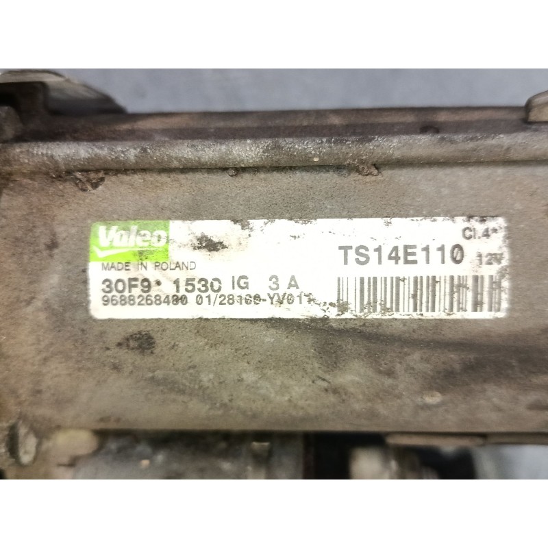 Recambio de motor arranque para peugeot 207/207+ (wa_, wc_) 1.6 hdi referencia OEM IAM TS14E110 9688268480 