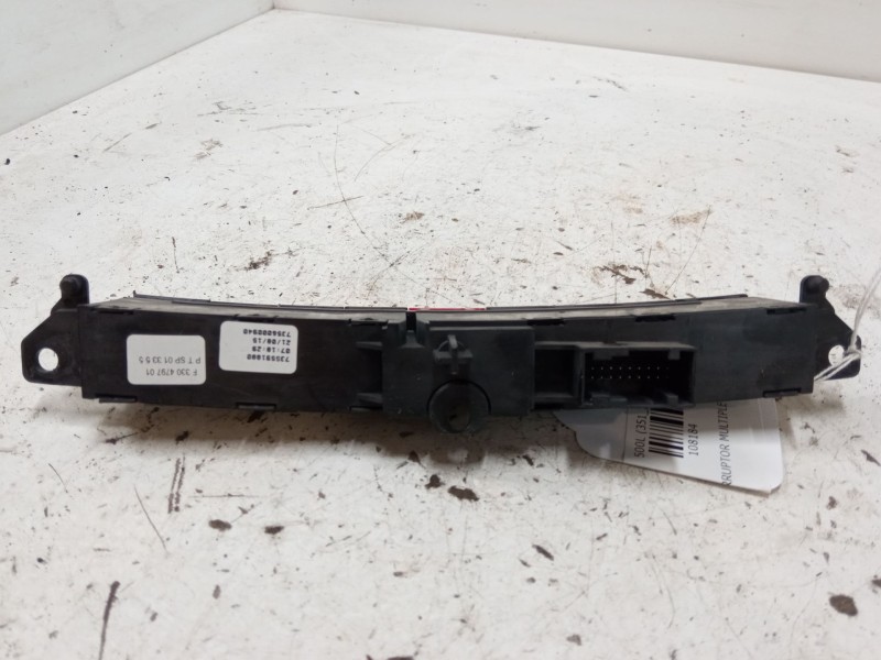 Recambio de interruptor multiple tablero para fiat 500l (351_, 352_) 1.4 (199lyb1b) referencia OEM IAM 735591880  