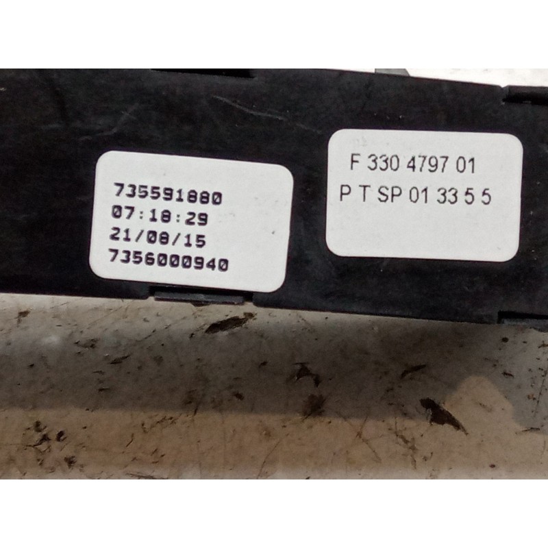 Recambio de interruptor multiple tablero para fiat 500l (351_, 352_) 1.4 (199lyb1b) referencia OEM IAM 735591880  