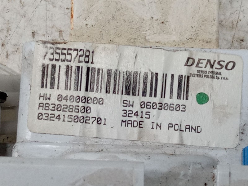 Recambio de mando calefaccion / a/a para fiat 500l (351_, 352_) 1.4 (199lyb1b) referencia OEM IAM 735557281  