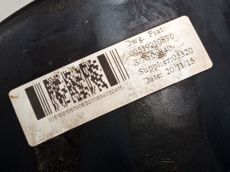 Recambio de servofreno para fiat 500l (351_, 352_) 1.4 (199lyb1b) referencia OEM IAM 00519210870  