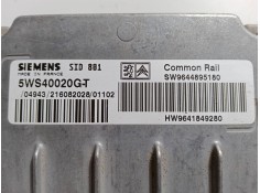 Recambio de centralita motor uce para peugeot 307 (3a/c) 2.0 hdi 90 referencia OEM IAM 5WS40020G-T.SW9644895180