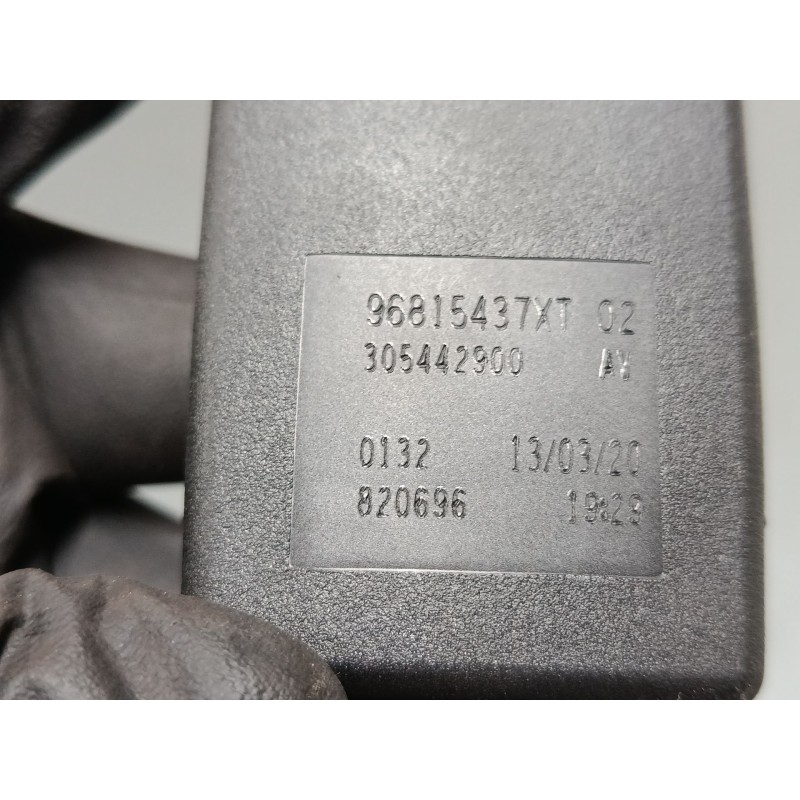 Recambio de anclaje cinturon trasero izquierdo para citroën c4 picasso i monospace (ud_) 1.6 hdi 110 referencia OEM IAM   