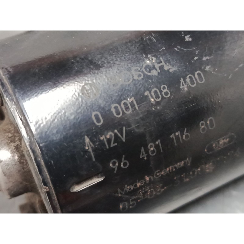 Recambio de motor arranque para citroën berlingo / berlingo first monospace (mf_, gjk_, gfk_) 2.0 hdi 90 (mfrhy) referencia OEM 