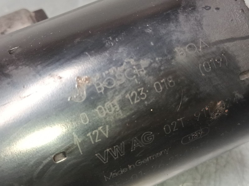 Recambio de motor arranque para seat ibiza iii (6l1) 1.9 sdi referencia OEM IAM 0001123018 02T911024 