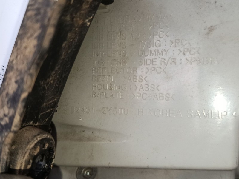 Recambio de piloto trasero izquierdo para hyundai ix35 (lm, el, elh) 2.0 crdi referencia OEM IAM 924012Y500  