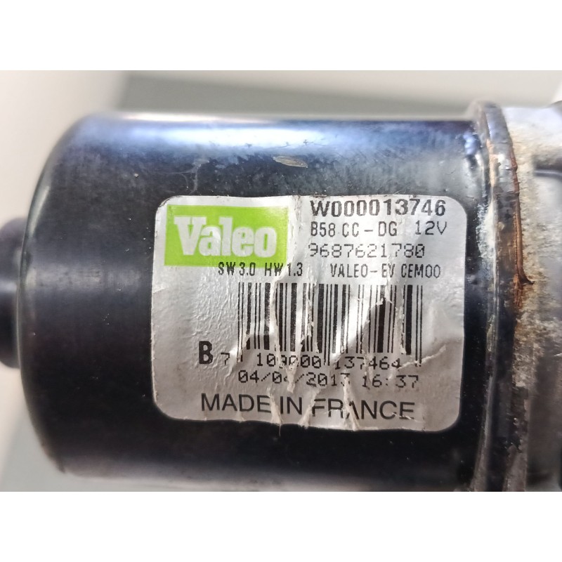 Recambio de motor limpiaparabrisas delantero izquierdo para citroën c4 picasso i monospace (ud_) 1.6 hdi 110 referencia OEM IAM 