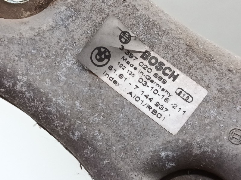 Recambio de motor limpia delantero para bmw 7 (e65, e66, e67) 730 d referencia OEM IAM 61617144937  