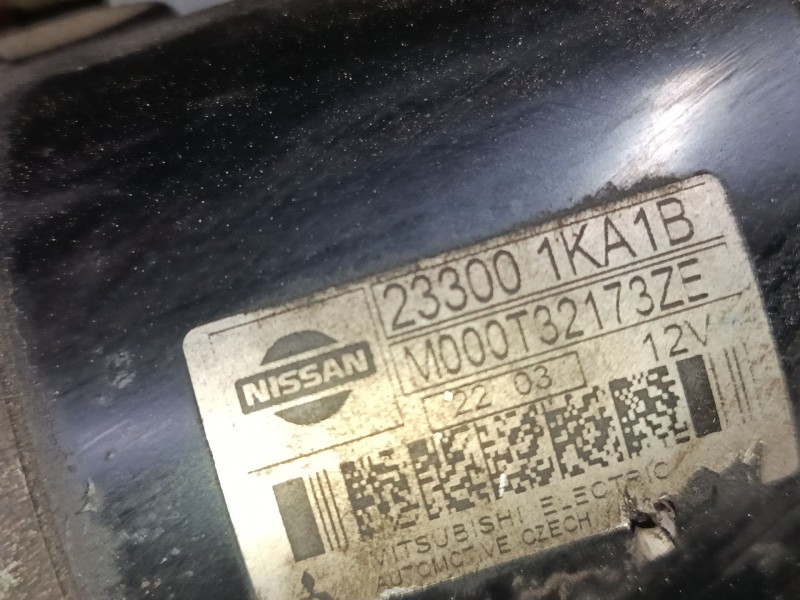 Recambio de motor arranque para nissan qashqai i (j10, nj10) 1.6 referencia OEM IAM 233001KA1B  