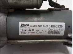 Recambio de motor arranque para fiat doblo autobús (263_) 1.3 d multijet (263axc1a) referencia OEM IAM 51880229  