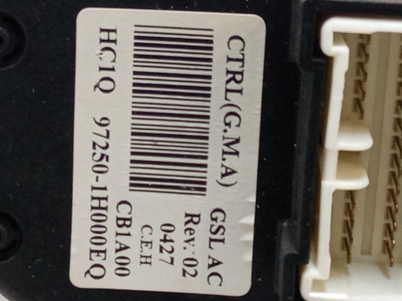 Recambio de mando climatizador para kia cee´d hatchback (ed) 1.4 referencia OEM IAM 972501H000EQ  
