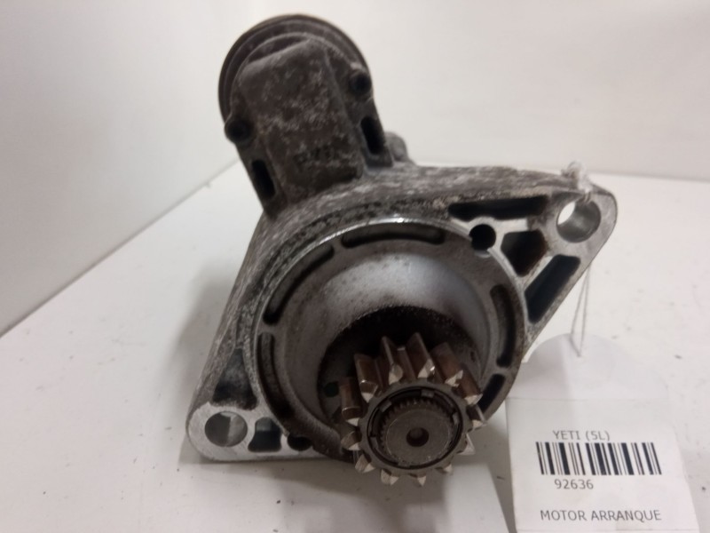 Recambio de motor arranque para skoda yeti (5l) 2.0 tdi referencia OEM IAM 02E911023T  