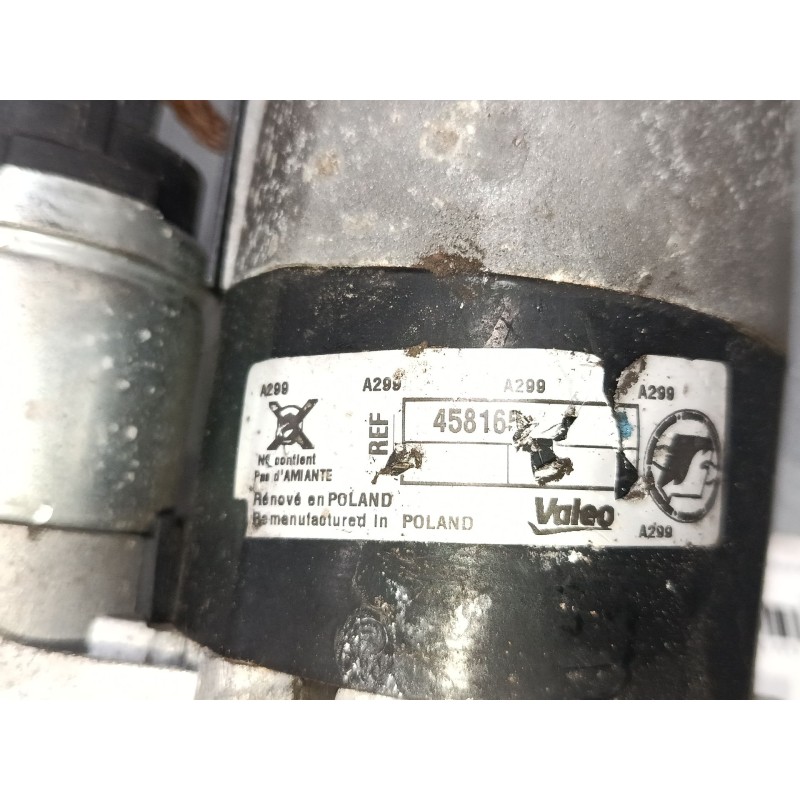 Recambio de motor arranque para mercedes-benz clase a (w168) a 160 (168.033, 168.133) referencia OEM IAM C192858A  