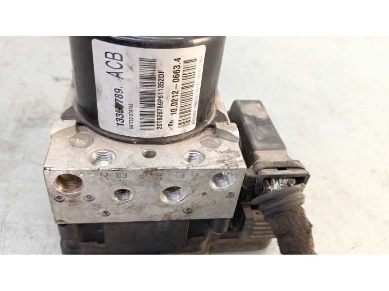 Recambio de abs para opel astra j (p10) 1.4 turbo (68) referencia OEM IAM 13356789 ACB 10021206634 