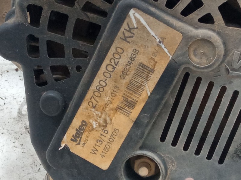 Recambio de alternador para toyota yaris (_p13_) 1.0 (ksp130_) referencia OEM IAM 270600Q200KK  