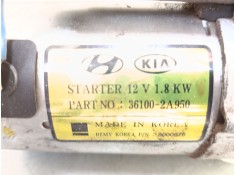 Recambio de motor arranque para hyundai i40 i (vf) 1.7 crdi referencia OEM IAM 361002A950  