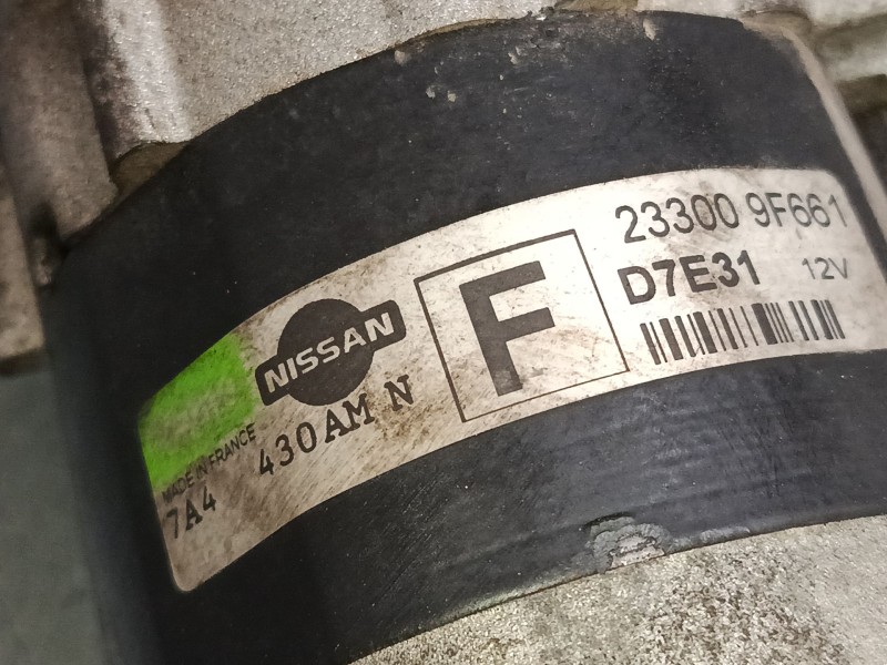 Recambio de motor arranque para nissan primera (p12) 1.8 referencia OEM IAM 233009F661  