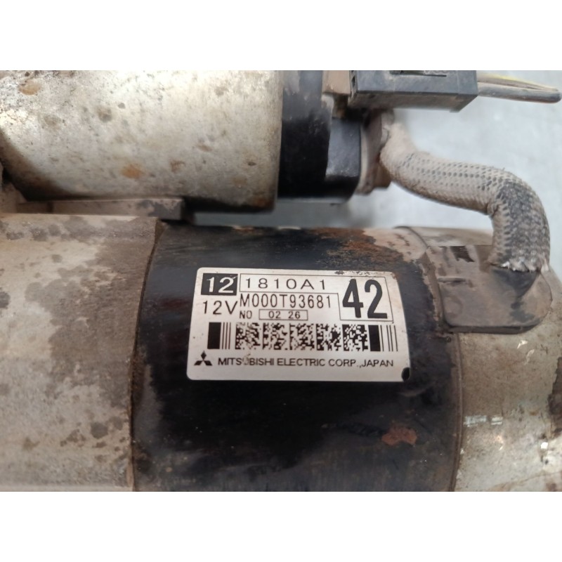 Recambio de motor arranque para mitsubishi colt vi (z3_a, z2_a) 1.3 (z21a) referencia OEM IAM M000T93681  