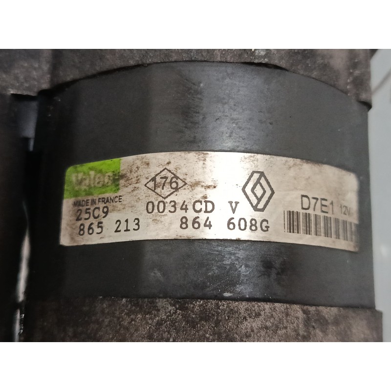 Recambio de motor arranque para renault clio ii (bb_, cb_) 1.2 (bb0a, bb0f, bb10, bb1k, bb28, bb2d, bb2h, cb0a,... referencia OE