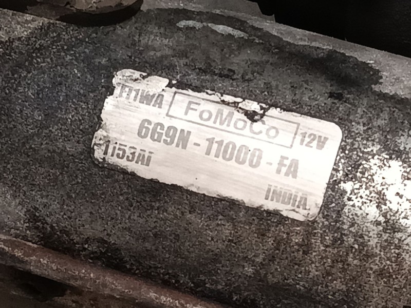 Recambio de motor arranque para ford focus c-max (dm2) 2.0 tdci referencia OEM IAM 6G9N11000FA  