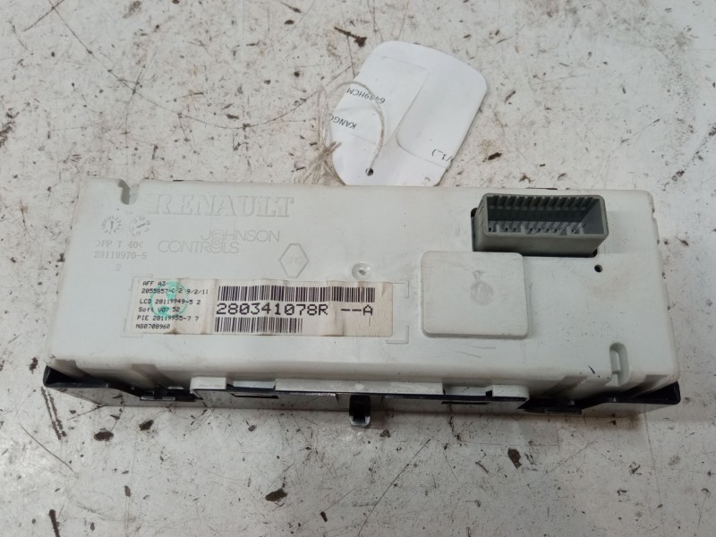 Recambio de pantalla interior reloj para renault kangoo / grand kangoo ii (kw0/1_) 1.5 dci 90 (kw05, kw08, kw0g, kw11) referenci