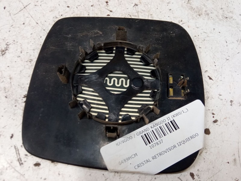 Recambio de cristal retrovisor izquierdo para renault kangoo / grand kangoo ii (kw0/1_) 1.5 dci 90 (kw05, kw08, kw0g, kw11) refe