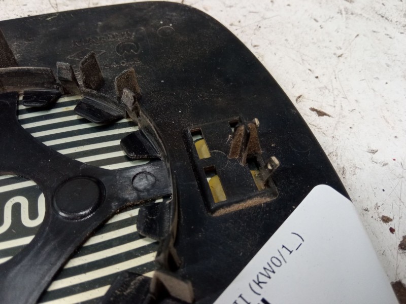 Recambio de cristal retrovisor izquierdo para renault kangoo / grand kangoo ii (kw0/1_) 1.5 dci 90 (kw05, kw08, kw0g, kw11) refe