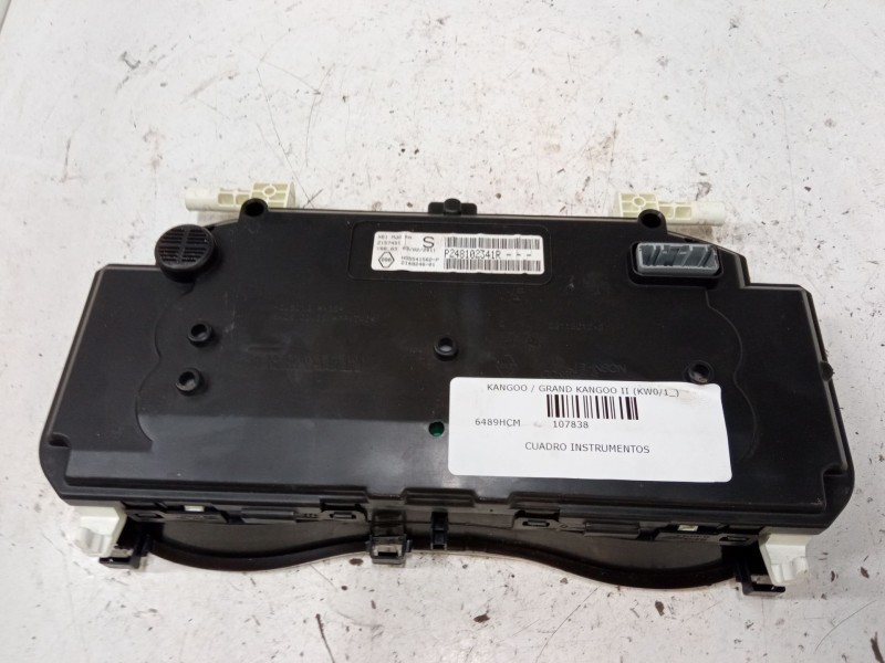 Recambio de cuadro instrumentos para renault kangoo / grand kangoo ii (kw0/1_) 1.5 dci 90 (kw05, kw08, kw0g, kw11) referencia OE