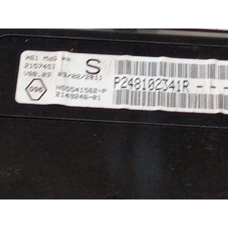 Recambio de cuadro instrumentos para renault kangoo / grand kangoo ii (kw0/1_) 1.5 dci 90 (kw05, kw08, kw0g, kw11) referencia OE