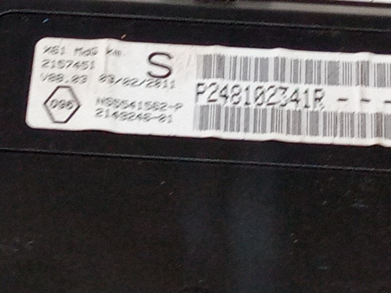Recambio de cuadro instrumentos para renault kangoo / grand kangoo ii (kw0/1_) 1.5 dci 90 (kw05, kw08, kw0g, kw11) referencia OE