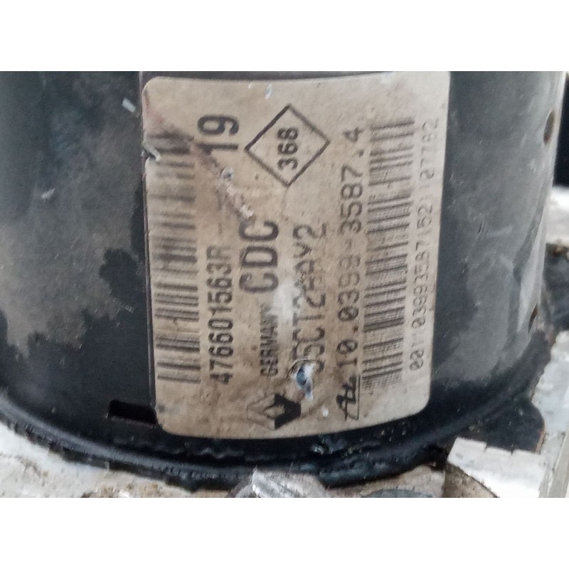 Recambio de abs para renault megane iii hatchback (bz0/1_, b3_) 1.6 16v (bz1b, bz1h) referencia OEM IAM 476601563R 28561056403 