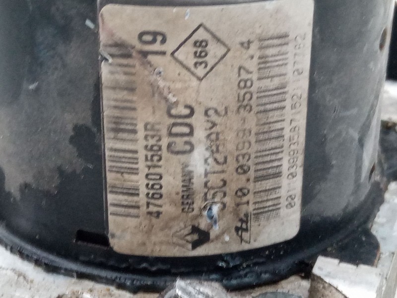 Recambio de abs para renault megane iii hatchback (bz0/1_, b3_) 1.6 16v (bz1b, bz1h) referencia OEM IAM 476601563R 28561056403 