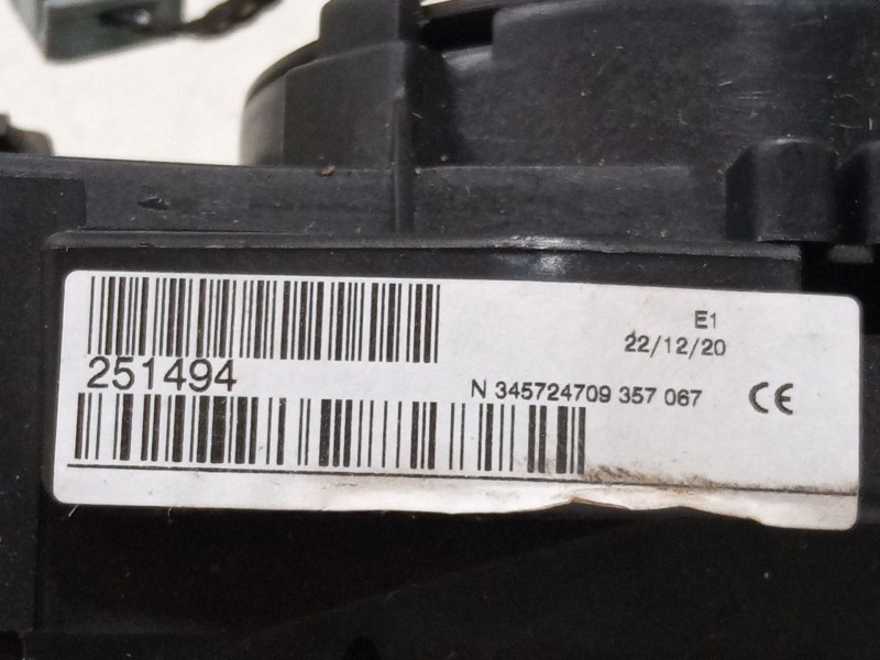 Recambio de mando luces para peugeot partner monospace (5_, g_) 1.9 d referencia OEM IAM 345724709  