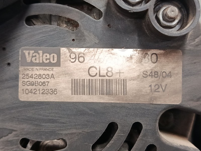Recambio de alternador para citroën c3 i (fc_, fn_) 1.4 i referencia OEM IAM 2542803a  