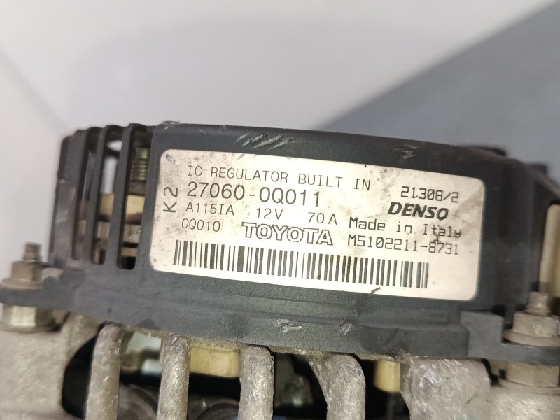 Recambio de alternador para peugeot 107 (pm_, pn_) 1.0 referencia OEM IAM 270600Q011  