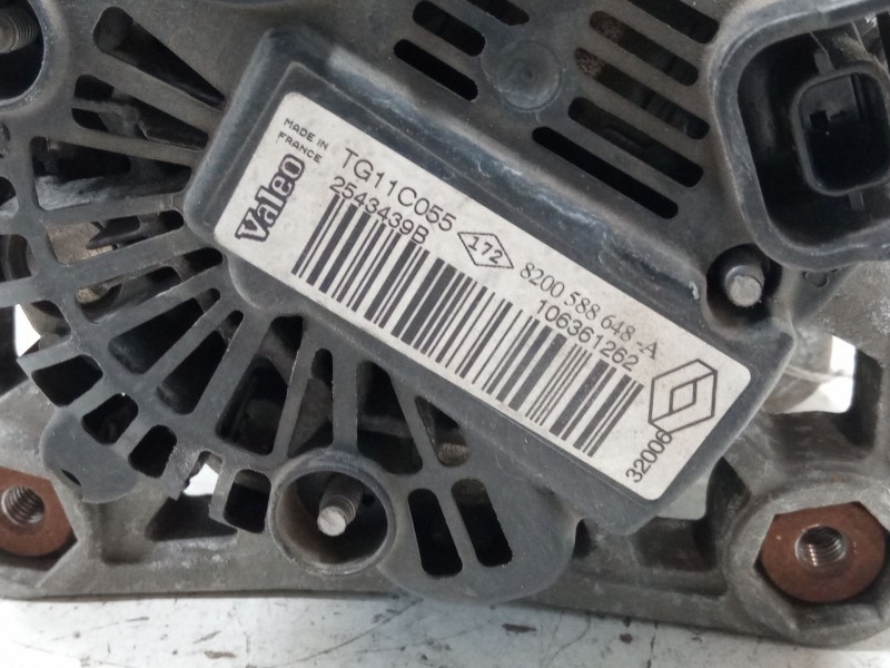 Recambio de alternador para renault scénic ii (jm0/1_) 1.6 16v (jm1r) referencia OEM IAM 8200588648A TG11C055 