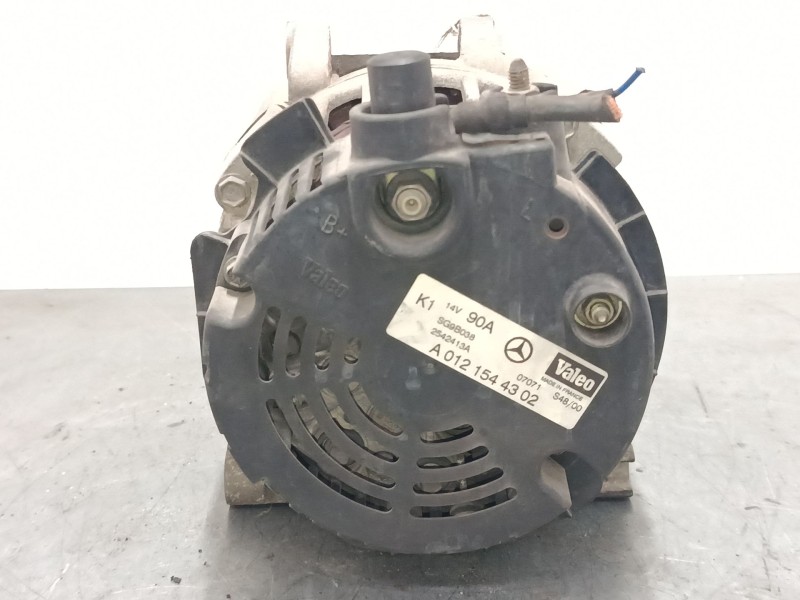 Recambio de alternador para mercedes-benz clase a (w168) a 190 (168.032, 168.132) referencia OEM IAM A0121544302  