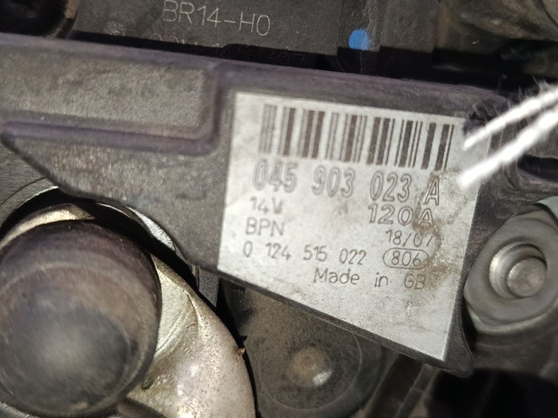 Recambio de alternador para volkswagen polo iv (9n_, 9a_) 1.4 tdi referencia OEM IAM 045903023A 0124515022 